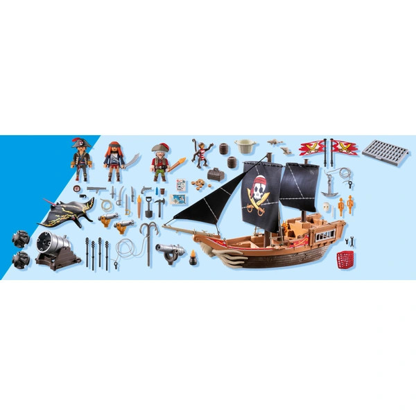 PLAYMOBIL Pirates 71530 Nagy kalózhajó – 5. kép