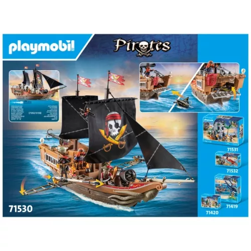 PLAYMOBIL Pirates 71530 Nagy kalózhajó