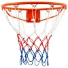 Thorpe Sports kosárpalánk hálóval 45 cm, 3–5 év, Többszínű