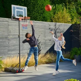 Thorpe Sports állítható magasságú kosárpalánk 160 - 210 cm, 3–5 év, Többszínű