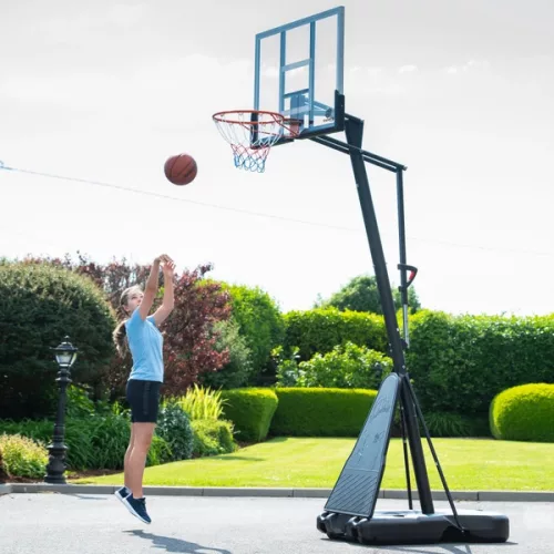 Thorpe Sports kosárpalánk állvánnyal 240 - 305 cm, 6–8 év, Többszínű