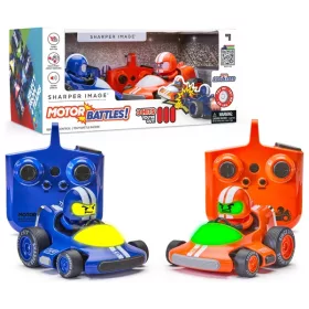 Sharper Image Távirányítós Autók Motor Battles 2 db-os Csomag Kék/Piros, 3–5 év, Többszínű