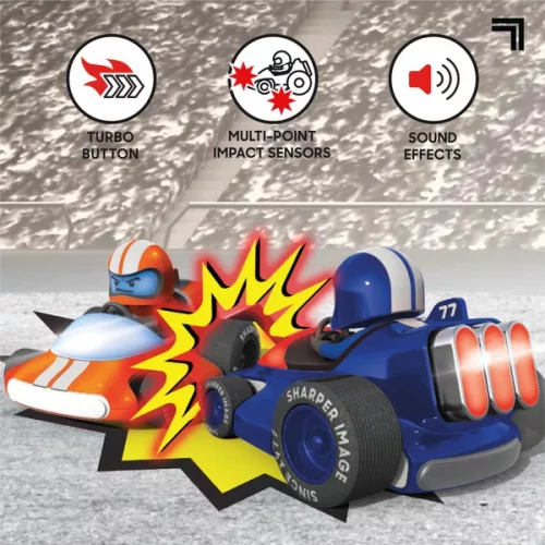 Sharper Image Távirányítós Autók Motor Battles 2 db-os Csomag Kék/Piros, 3–5 év, Többszínű