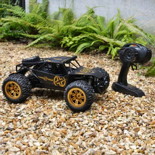 Távirányítós autó Turbo Xtreme fém Buggy 1:12 fekete, 3–5 év, Többszínű