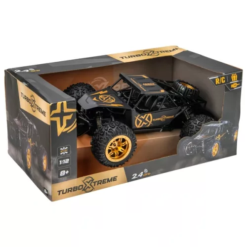 Távirányítós autó Turbo Xtreme fém Buggy 1:12 fekete, 3–5 év, Többszínű
