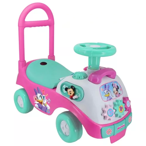 Disney Minnie Mouse autó fényekkel és hanggal, rózsaszín/türkiz