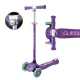 Globber Tri-Scooter PRIMO PLUS LIGHTS gyerek roller LED kerekekkel, lila, 3–5 év, Többszínű