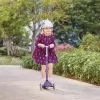 Globber Tri-Scooter PRIMO PLUS LIGHTS gyerek roller LED kerekekkel, lila, 3–5 év, Többszínű