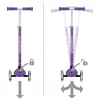 Globber Tri-Scooter PRIMO PLUS LIGHTS gyerek roller LED kerekekkel, lila, 3–5 év, Többszínű