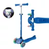 Globber Tri-Scooter PRIMO PLUS LIGHTS gyerek roller LED kerekekkel, kék, 3–5 év, Többszínű
