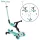 Globber 3 az 1-ben görgő GO UP ACTIVE LIGHTS Scooter 360 tricikli és futóbicikli menta, 3–5 év, Többszínű