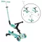 Globber 3 az 1-ben görgő GO UP ACTIVE LIGHTS Scooter 360 tricikli és futóbicikli menta, 3–5 év, Többszínű