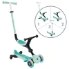 Globber 3 az 1-ben görgő GO UP ACTIVE LIGHTS Scooter 360 tricikli és futóbicikli menta, 3–5 év, Többszínű