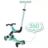 Globber 3 az 1-ben görgő GO UP ACTIVE LIGHTS Scooter 360 tricikli és futóbicikli menta, 3–5 év, Többszínű