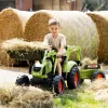 Claas Arion 410 pedálos traktor pótkocsival és XXL kotrógéppel, 2 m hosszú (2070Y)