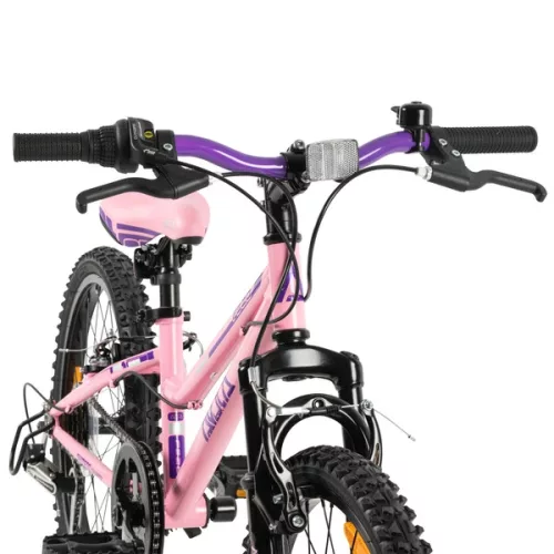 20 colos Avoca gyermek hegyikerékpár, lányos kerékpár, rózsaszín