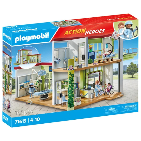 PLAYMOBIL Action Heroes 71615 Modern Kórház – 1. kép