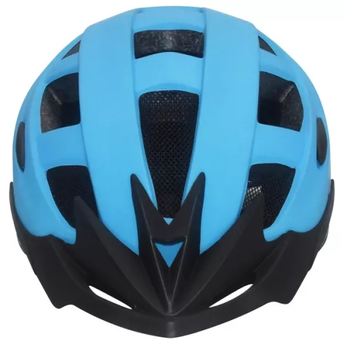 Verve kerékpáros sisak lámpával, kék, 54-58 cm méret