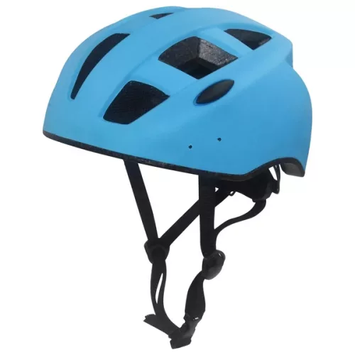 Verve kerékpáros sisak lámpával, kék, 54-58 cm méret