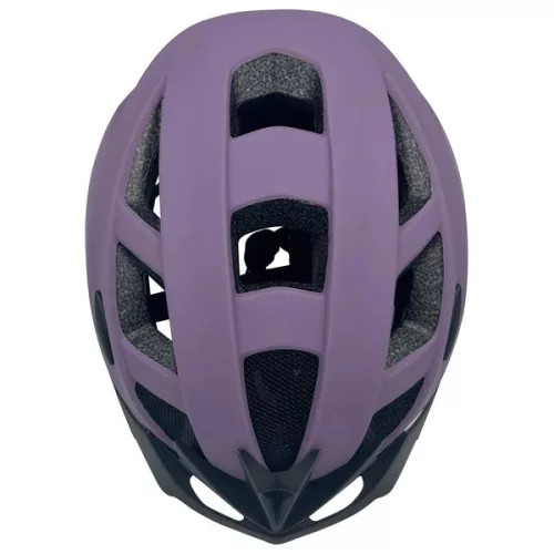 Thorpe kerékpáros sisak fénnyel, lila, 54-58 cm méret