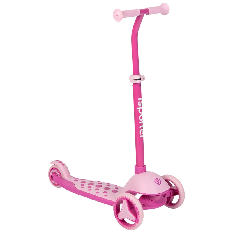 iSporter Mini Roller LED Kerekekkel, Rózsaszín – fő nézet