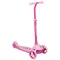 iSporter Mini Roller LED Kerekekkel, Rózsaszín, 3–5 év, Többszínű