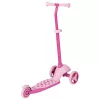 iSporter Mini Roller LED Kerekekkel, Rózsaszín, 3–5 év, Többszínű