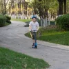 Aero Scooter C1 gyerek roller LED kerekekkel, kék, 3–5 év, Többszínű