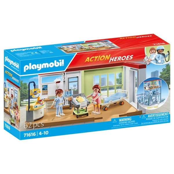 PLAYMOBIL Action Heroes 71616 Szülészet – alternatív kép 1