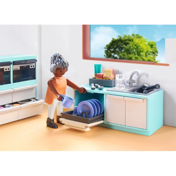 PLAYMOBIL Életem 71608 Konyha étkezővel – alternatív kép 3
