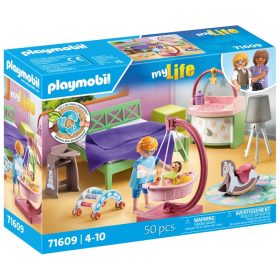 PLAYMOBIL Életem 71609 Hálószoba babajátszósarokkal