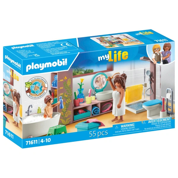 PLAYMOBIL Életem 71611 Fürdőszoba – alternatív kép 1