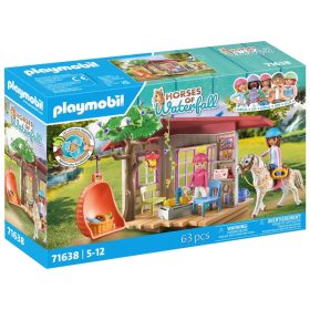   PLAYMOBIL Vízesés lovai 71638 Titkos klubház lórajongóknak