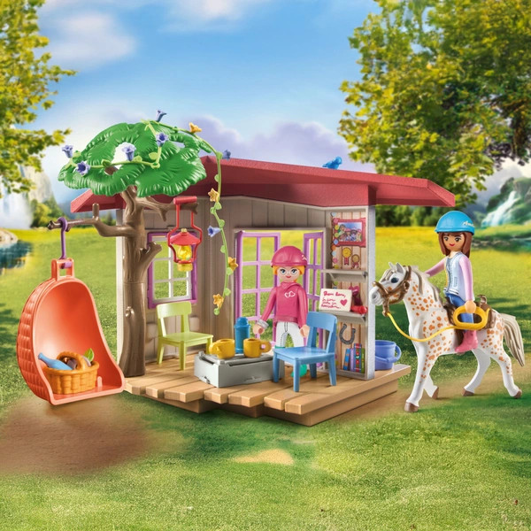 PLAYMOBIL Vízesés lovai 71638 Titkos klubház lórajongóknak – alternatív kép 3