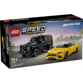LEGO 76924 Speed Champions Mercedes-AMG G 63 és Mercedes-AMG SL 63, 9–11 év, Többszínű