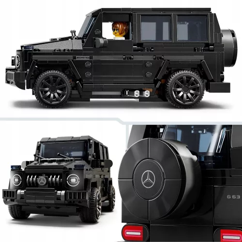 LEGO 76924 Speed Champions Mercedes-AMG G 63 és Mercedes-AMG SL 63, 9–11 év, Többszínű