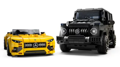 LEGO 76924 Speed Champions Mercedes-AMG G 63 és Mercedes-AMG SL 63, 9–11 év, Többszínű