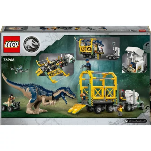 LEGO Jurassic World Dinoszaurusz küldetések: Allosaurus szállító 76966