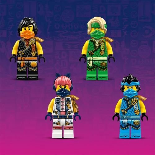 LEGO 71820 Ninjago A nindzsacsapat kombinálható járműve