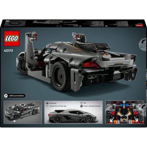 LEGO 42173 Technic Koenigsegg Jesko Absolut szürke hiperautó