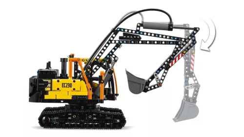 LEGO 42175 Technic Volvo FMX teherautó és EC230 elektromos markoló