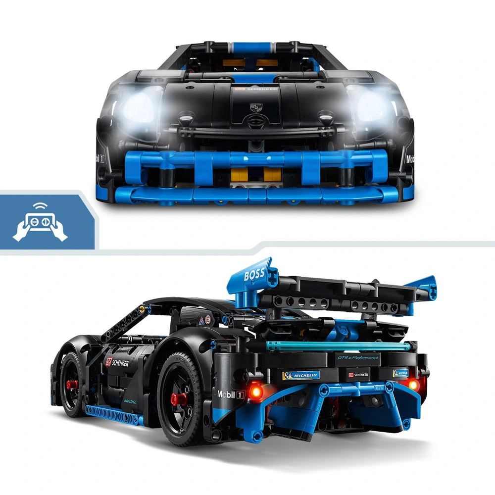 LEGO 42176 Technic Porsche GT4 e-Performance versenyautó – alternatív kép 1