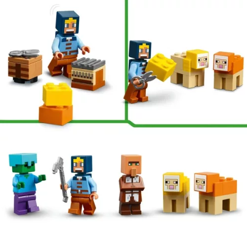 LEGO Minecraft Szélmalom Farm 21262
