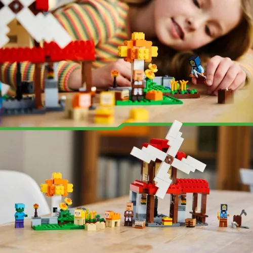 LEGO Minecraft Szélmalom Farm 21262