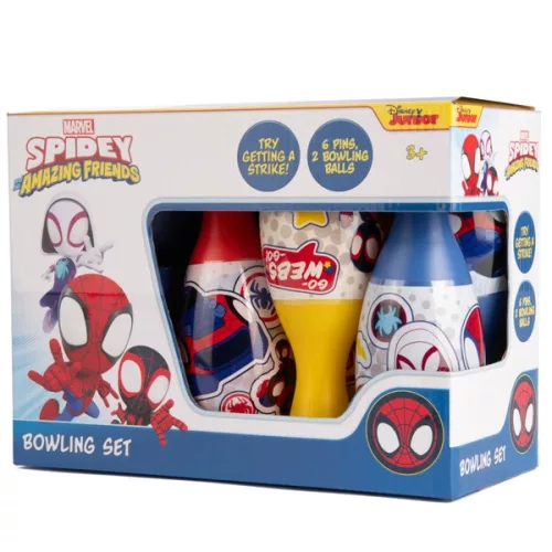 Marvel Spidey és szuperbarátai bowling szett, 3–5 év, Többszínű