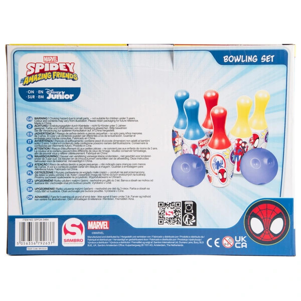 Marvel Spidey és szuperbarátai bowling szett – alternatív kép 4