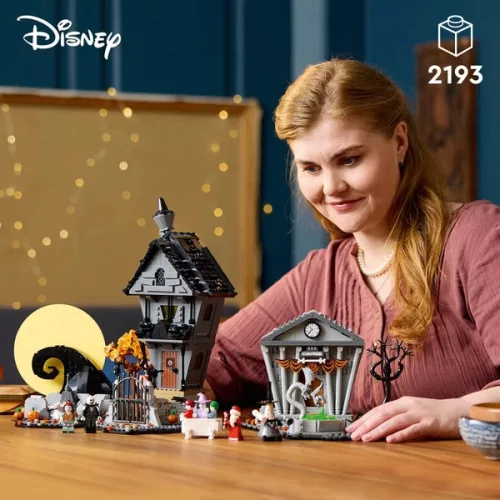 LEGO Ideas Tim Burton Disney-filmje, a Karácsony rémálma 21351