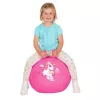 Ugráló labda unikornis rózsaszín 45 cm, Többszínű