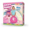 Ugráló labda unikornis rózsaszín 45 cm, Többszínű
