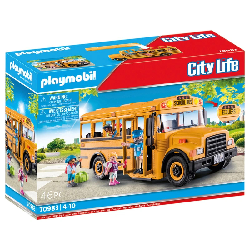 PLAYMOBIL City Life 70983 Amerikai iskolabusz – fő nézet